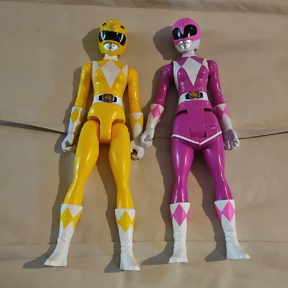 6 Hasbro Power Rangers  Action Figures Playset - Picture 2 of 4